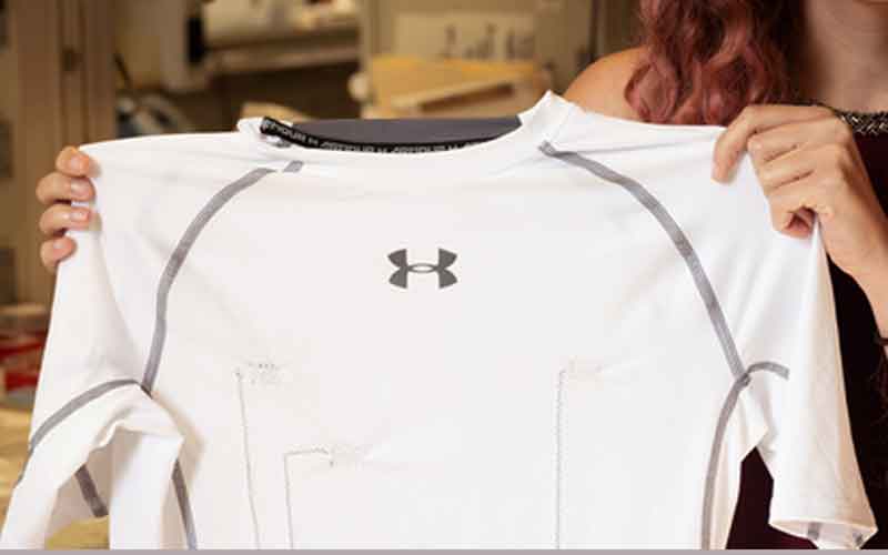 Shirt sewed by carbon nanotube thread provides constant monitoring of wearer’s heart