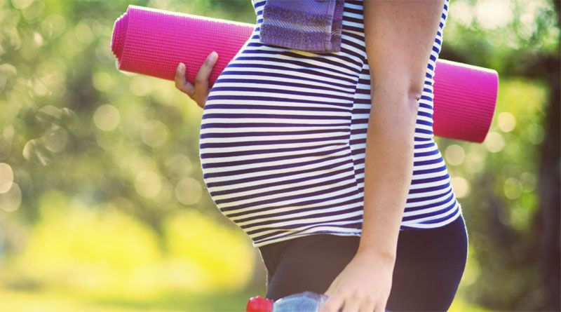 alt="High-intensity interval training safe for pregnant women and their babies"