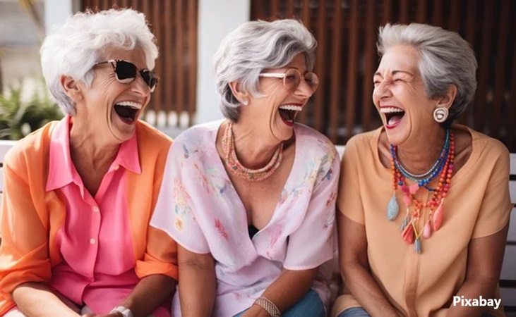 alt="Being Social May Delay Dementia by Five Years"