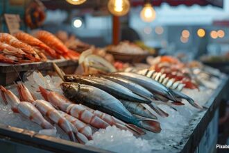 alt="Microplastics widespread in seafood"