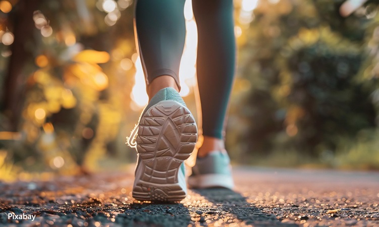 alt="Brisk walking"
