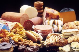 alt="fat and sugar rich foods"